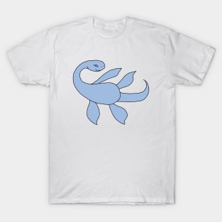 Dino Nessie - Blue T-Shirt